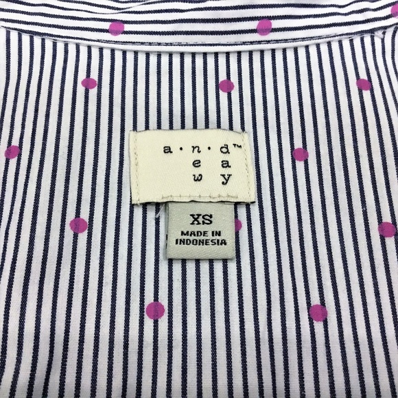 a new day striped button down shirt - Picture 5 of 6